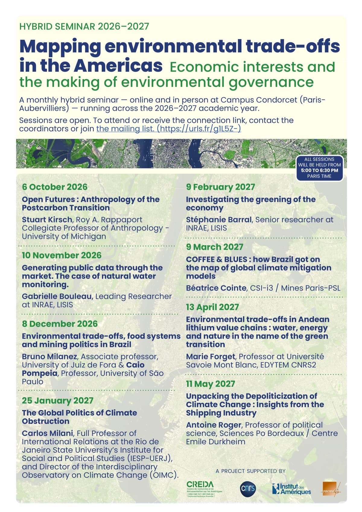 Seminar 2026–2027 programme poster